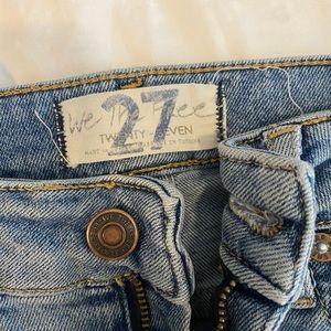 Free people skinny ankle jeans